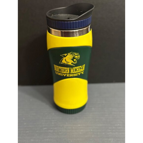 Northern Michigan University Travel Mug 16 oz Stainless Steel & Plastic - Picture 7 of 7